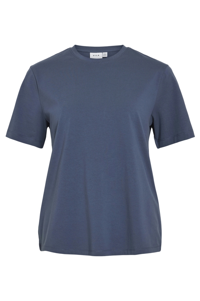 VINORA S/S T-SHIRT - NOOS 14103448 VINTAGE INDIGO
